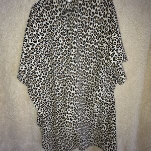 Leopard Print Kimono